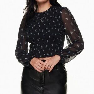 ARITZIA WILFRED Tempest Blouse Size S